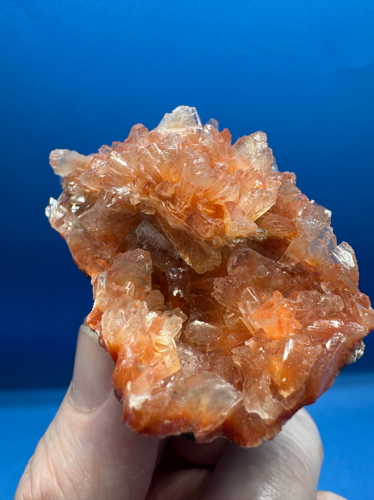 Red Heulandite with Stilbite – 44g