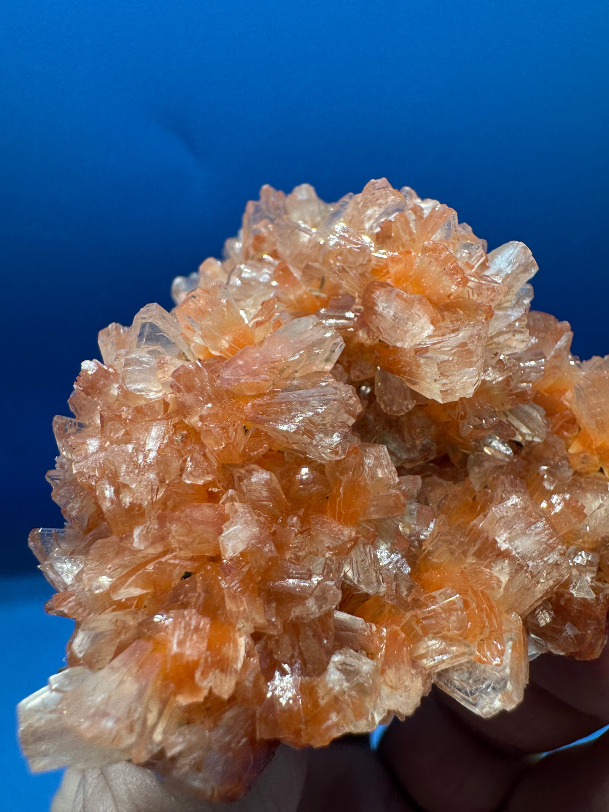 Red Heulandite with Stilbite – 48g