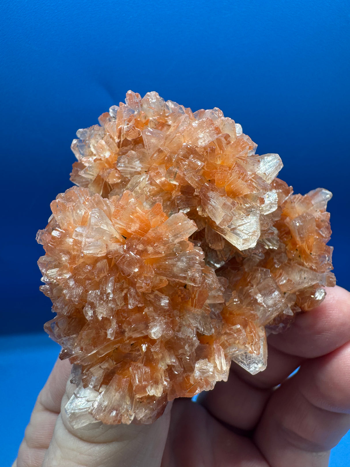 Red Heulandite with Stilbite – 48g