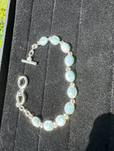 Larimar Silver Bracelet - 19g