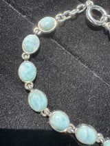 Larimar Silver Bracelet - 19g