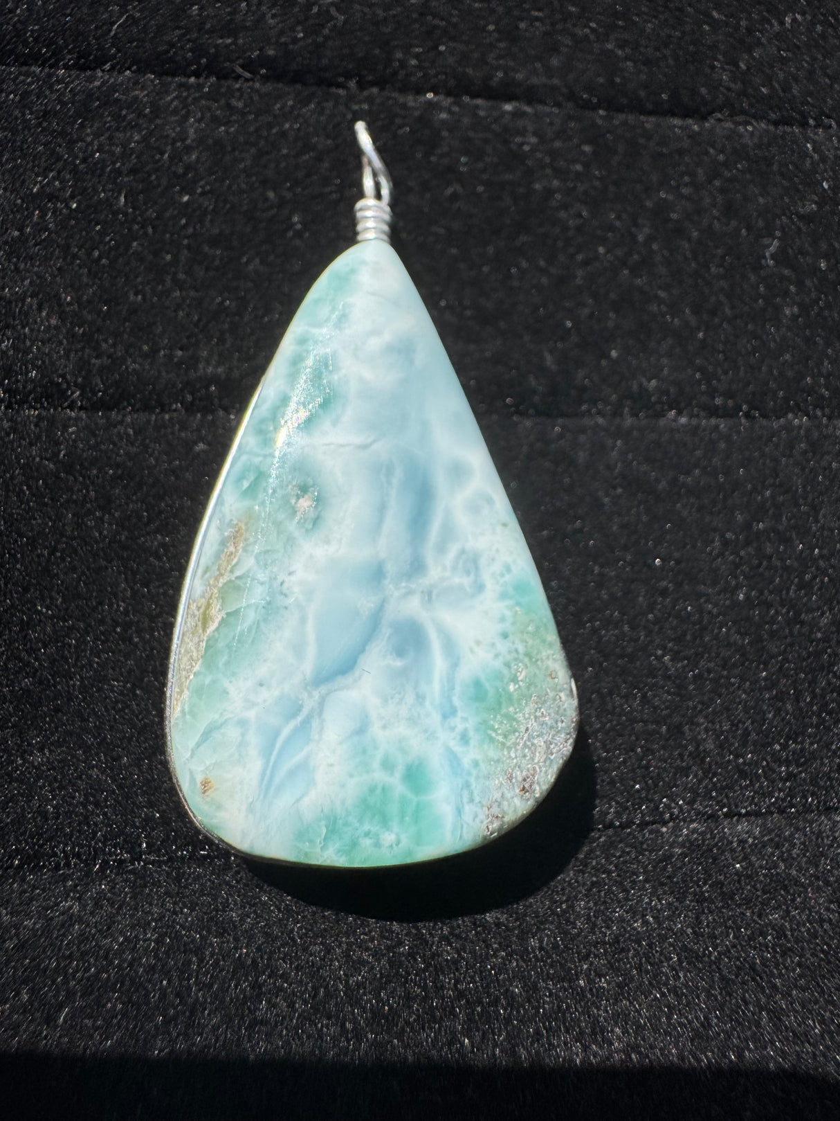 Larimar Silver Pendant - 20g