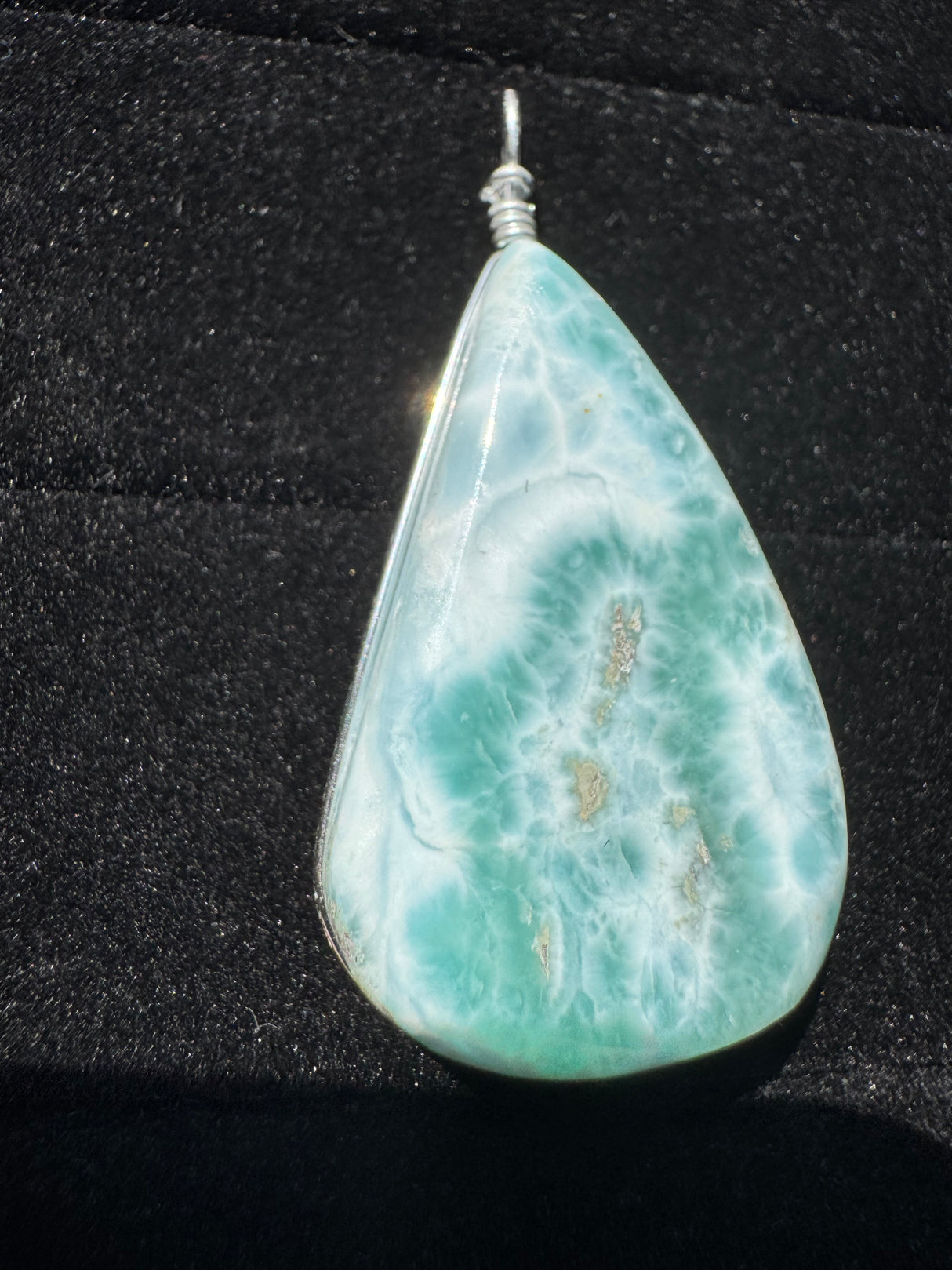 Larimar Silver Pendant - 20g