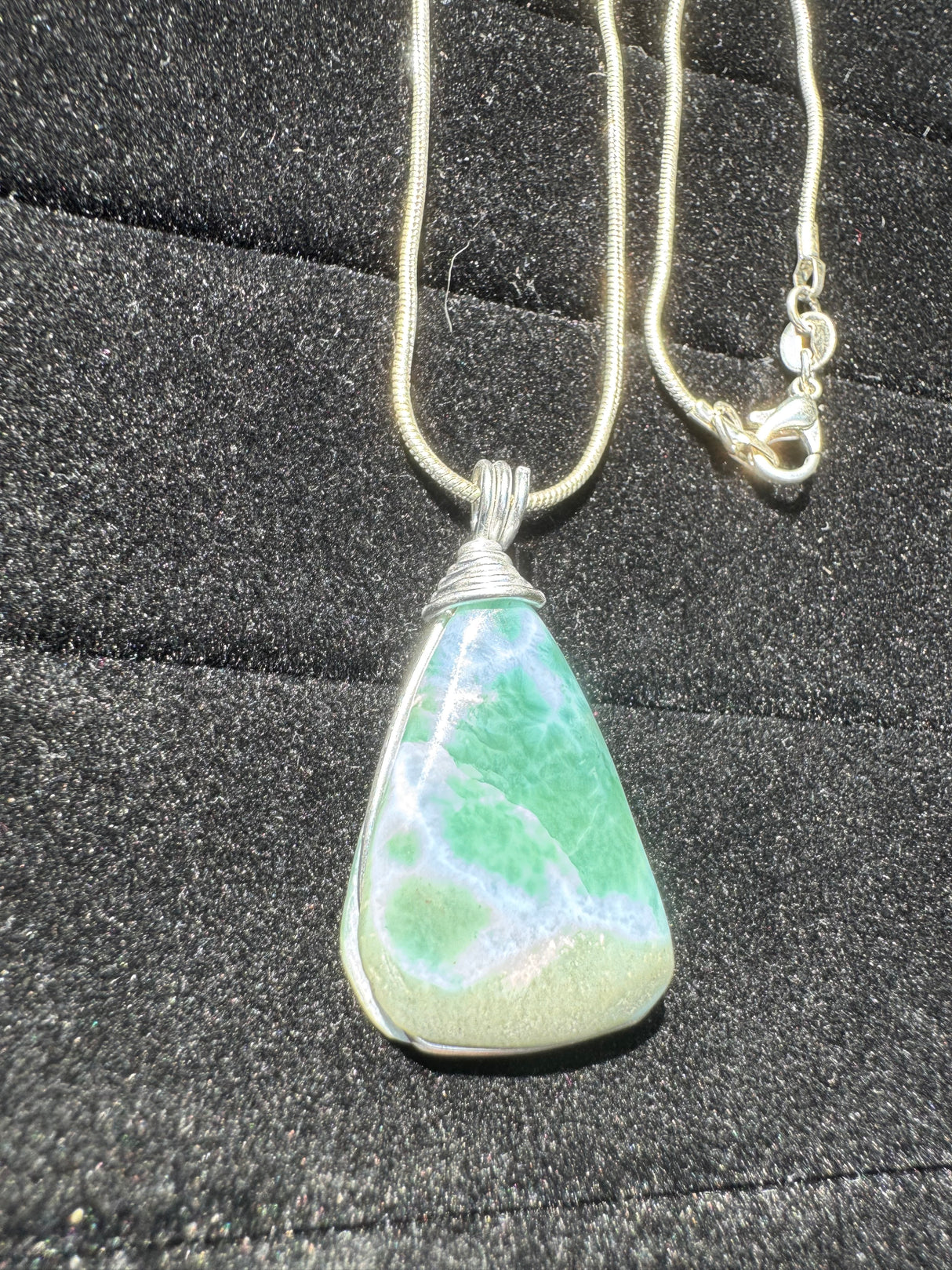 Larimar Silver Pendant - 20g