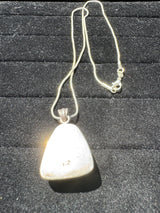 Larimar Silver Pendant Neckalce - 25g