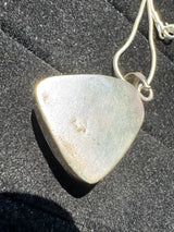Larimar Silver Pendant Neckalce - 25g