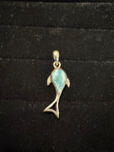 Larimar Silver Pendant - 17g