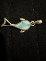 Larimar Silver Pendant - 17g