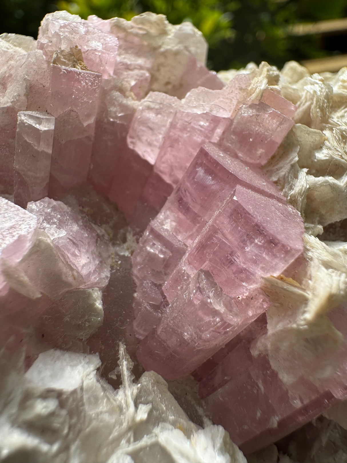 Pink Tourmaline Speicmen - 1027g