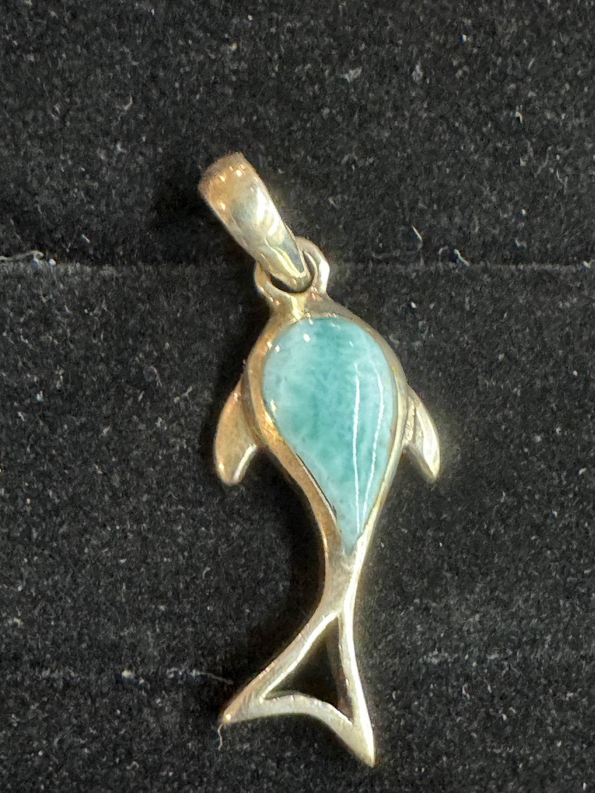 Larimar Silver Pendant - 17g