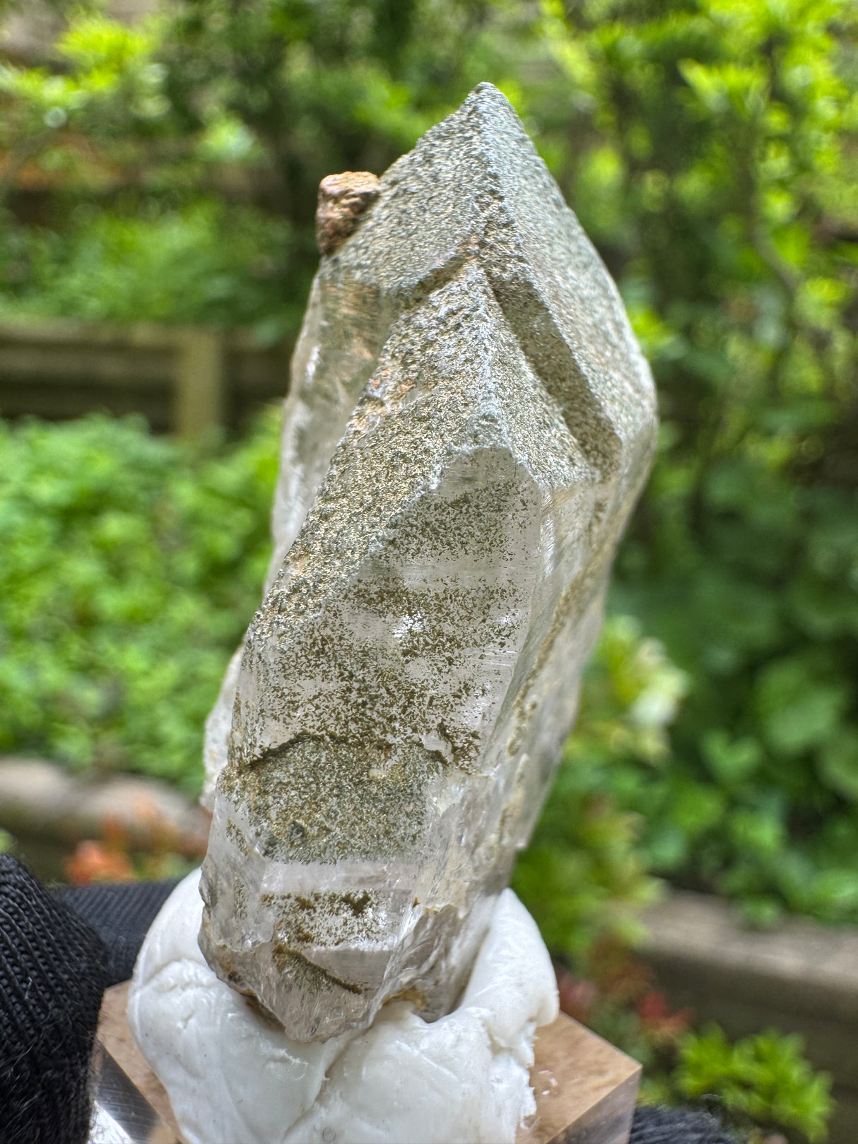 Chloriite Quartz Specimen - 46g