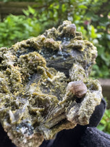 Epidote Crystal Specimen - 113g