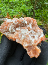 Red Heulandite with Stilbite – 43g