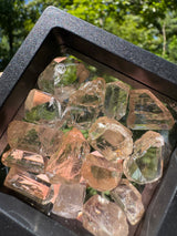 Topaz Crystals Lot w/ case - 57g