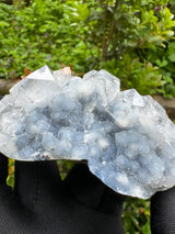 Apophyllite & Blue Chalcedony Specimen - 251g