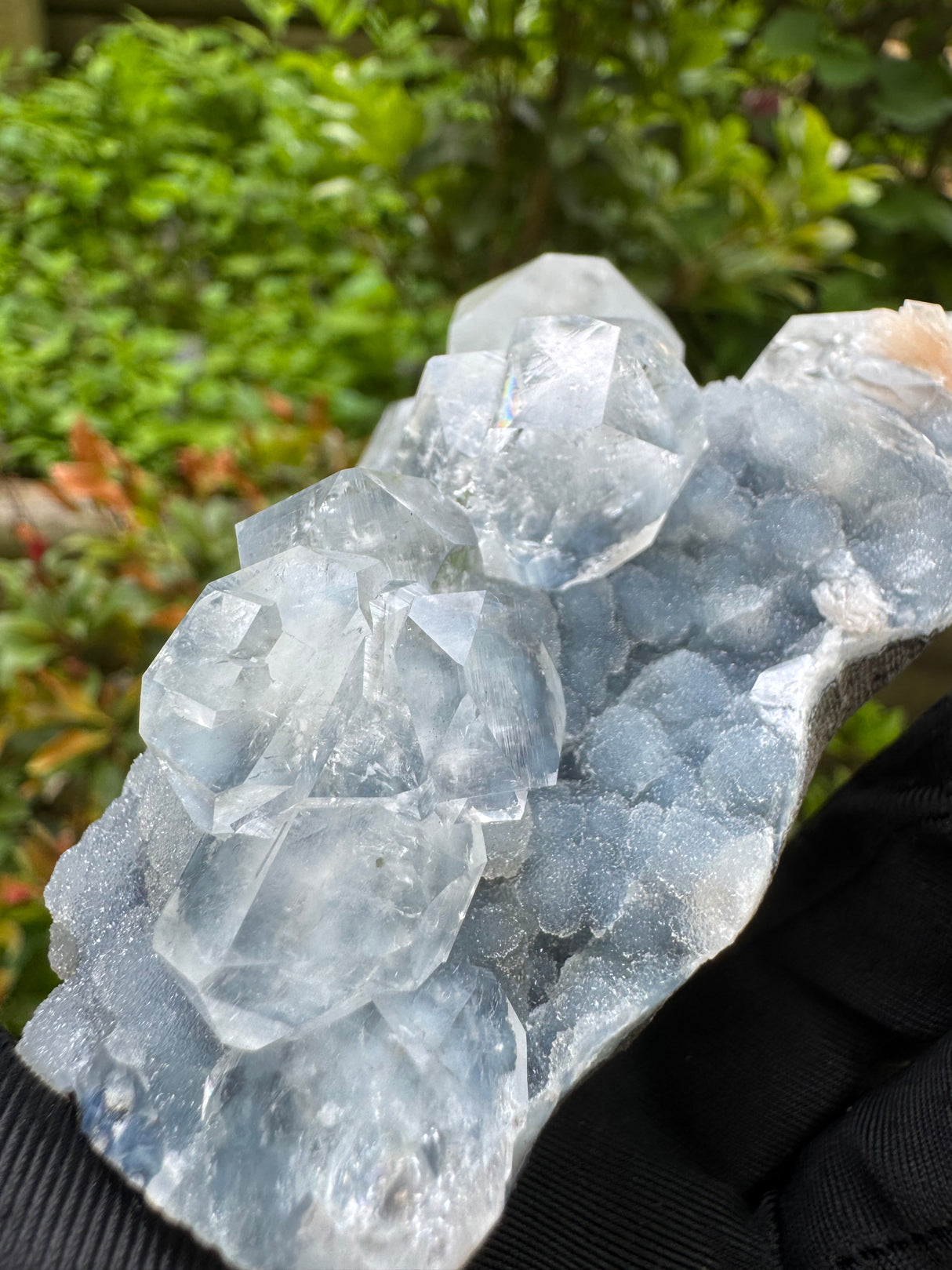 Apophyllite & Blue Chalcedony Specimen - 251g