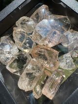 Topaz Crystals Lot w/ case - 57g
