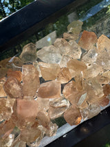Topaz Crystals Lot w/ case - 141g