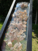 Topaz Crystals Lot w/ case - 141g
