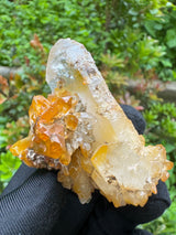 Iron Stained Quartz Specimen - 68g