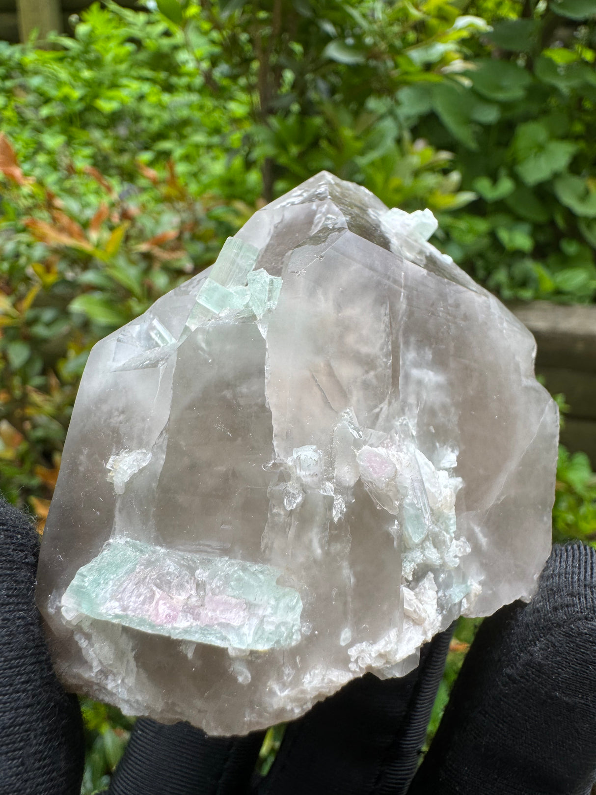 Tourmaline and Smoky Quartz Specimen - 242g