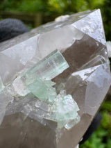 Tourmaline and Smoky Quartz Specimen - 242g