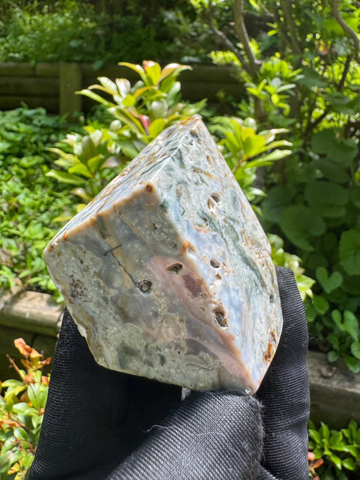 Rare Ocean Jasper – Orbicular Chalcedony - 275g