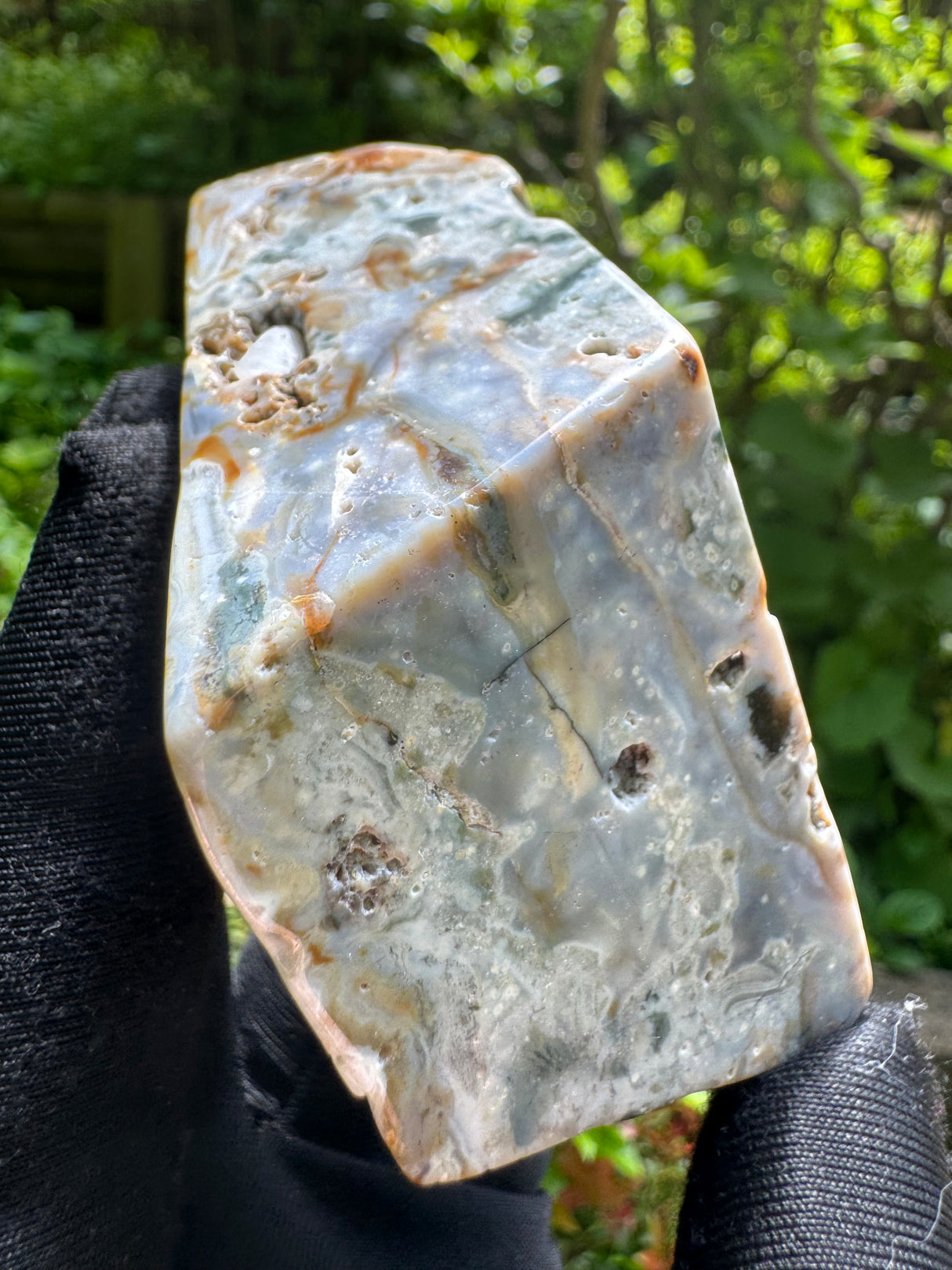 Rare Ocean Jasper – Orbicular Chalcedony - 275g
