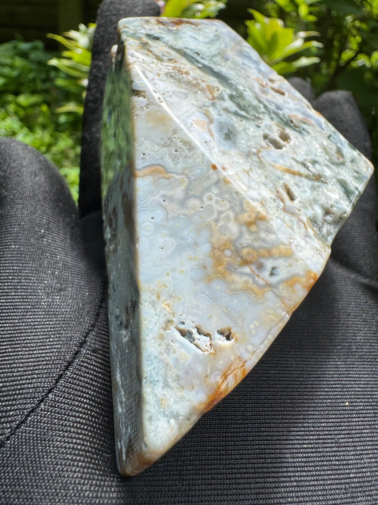 Rare Ocean Jasper – Orbicular Chalcedony - 275g