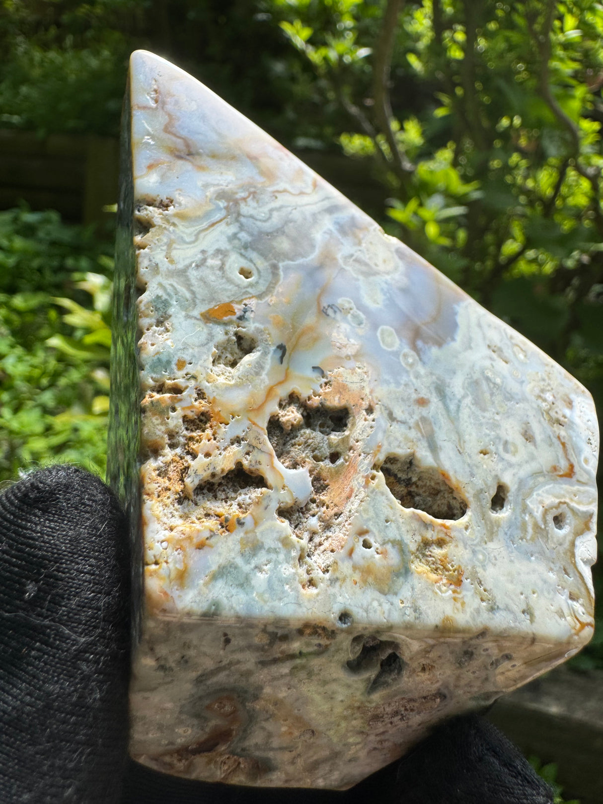 Rare Ocean Jasper – Orbicular Chalcedony - 275g