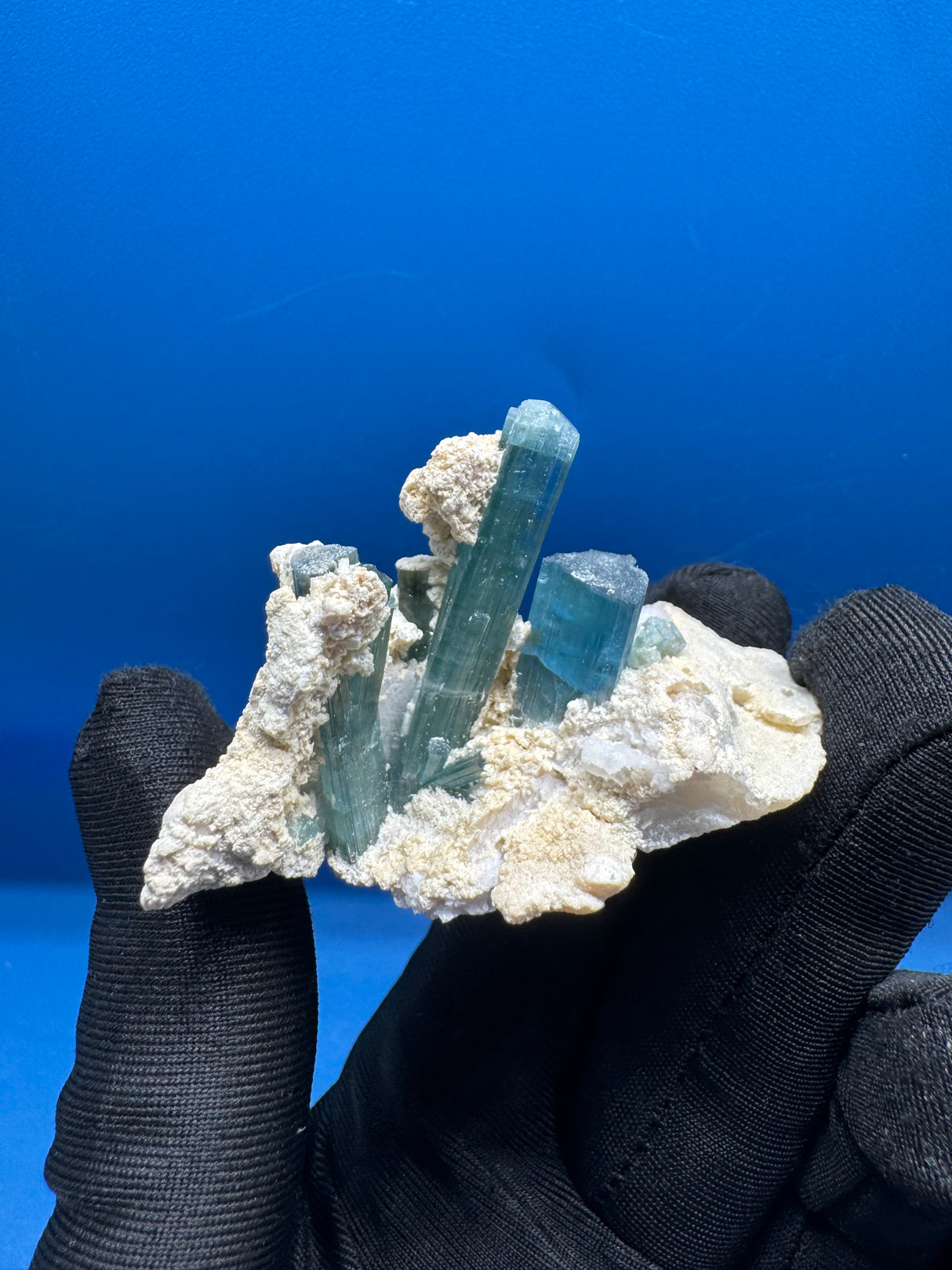 Blue Tourmaline Specimen - 47g