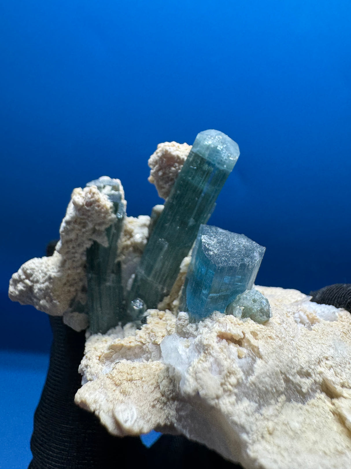 Blue Tourmaline Specimen - 47g