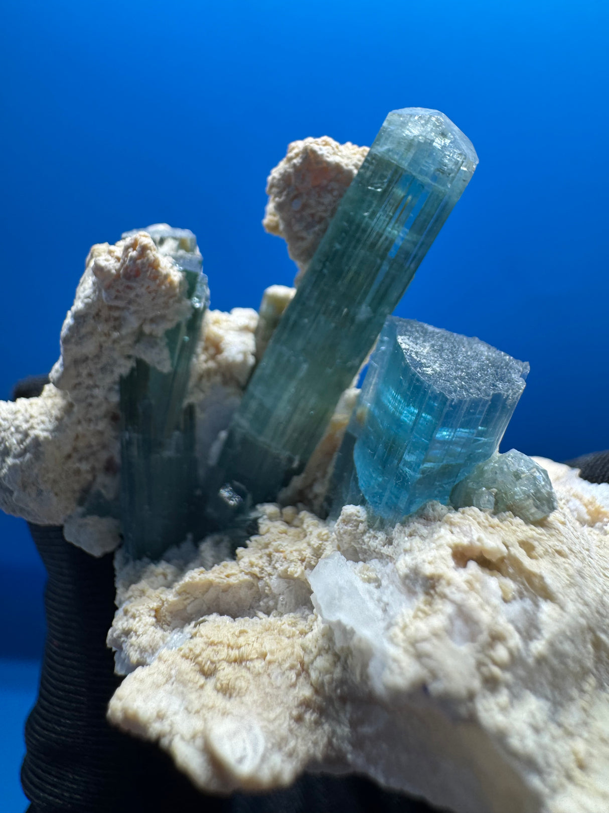Blue Tourmaline Specimen - 47g