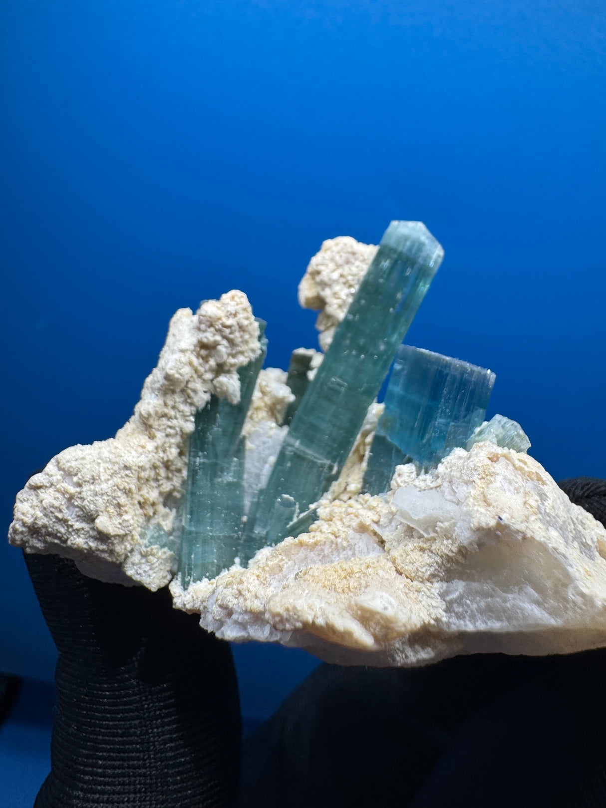 Blue Tourmaline Specimen - 47g