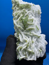 Green Tourmaline and Clevelandite Specimen - 170g