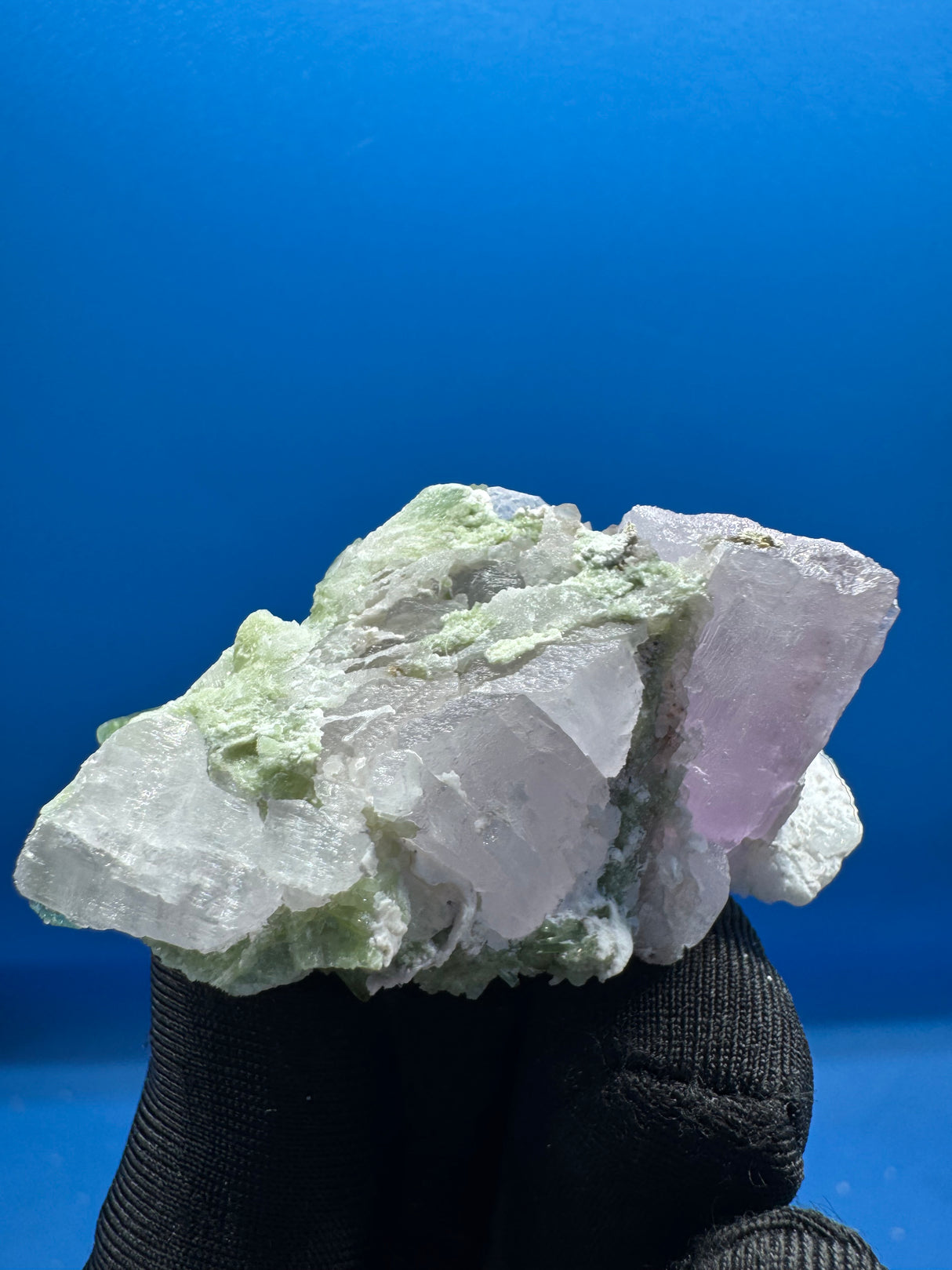 Tourmaline and Kunzite Specimen - 43g