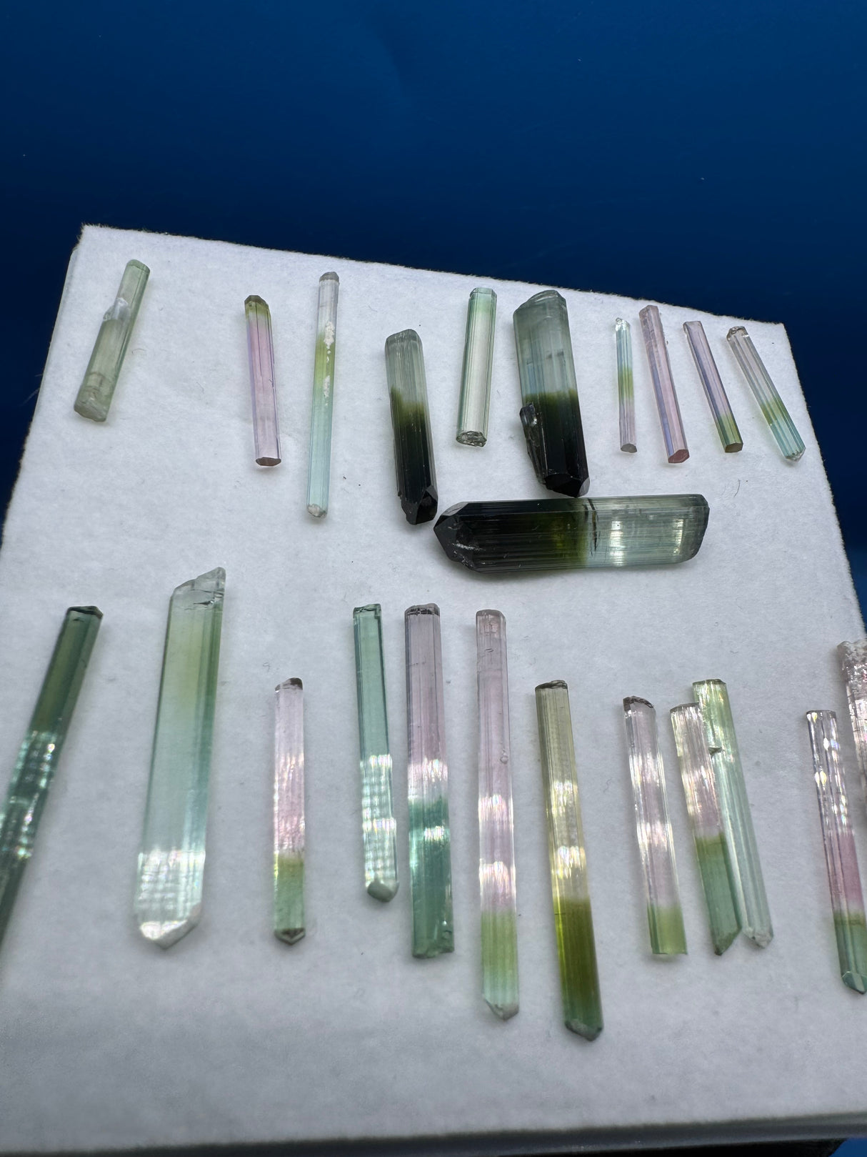 Tourmaline Crystal Lot - 7.62ct