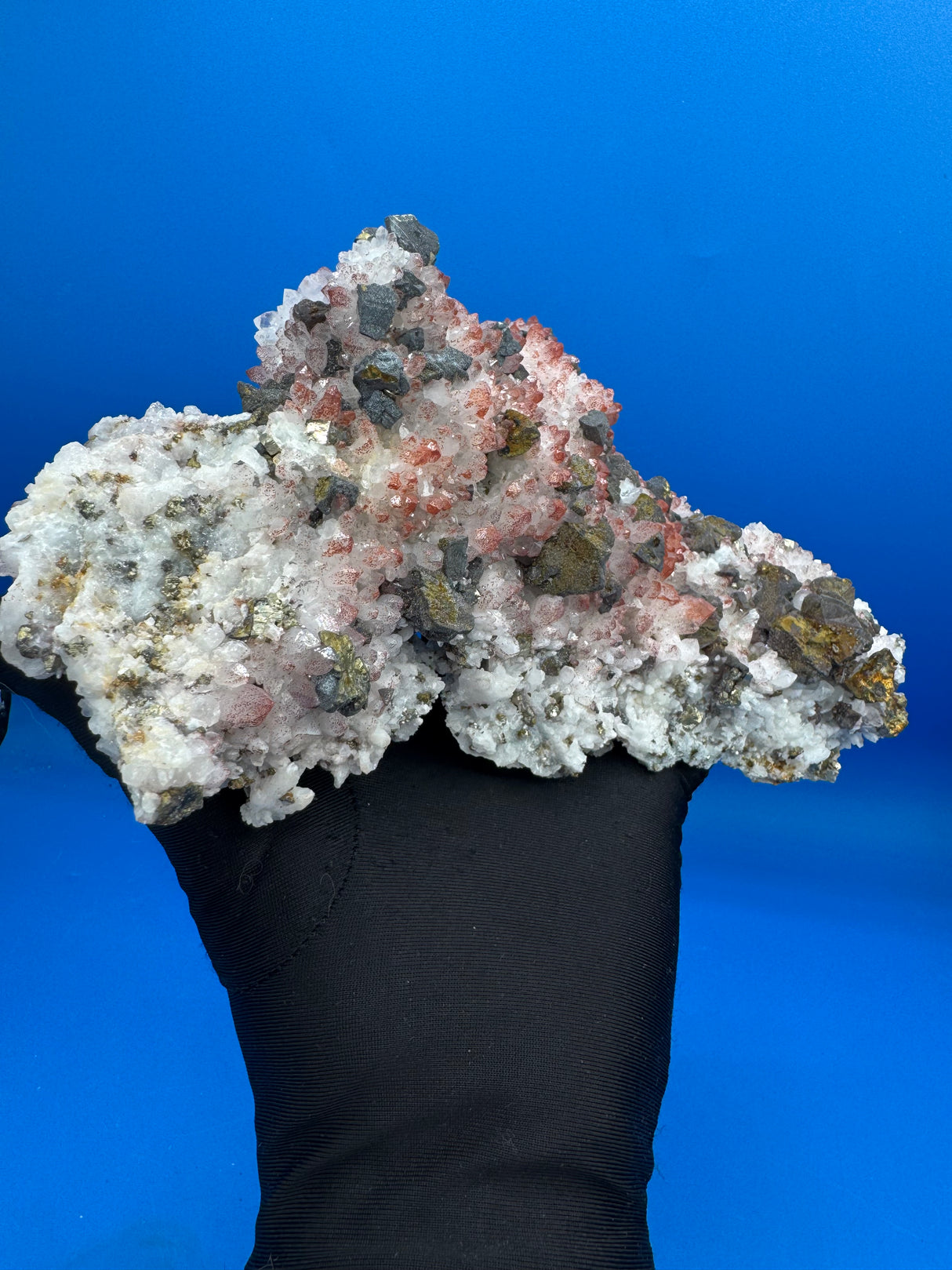 Pyrite and Quartz Masterpeice - 1090g