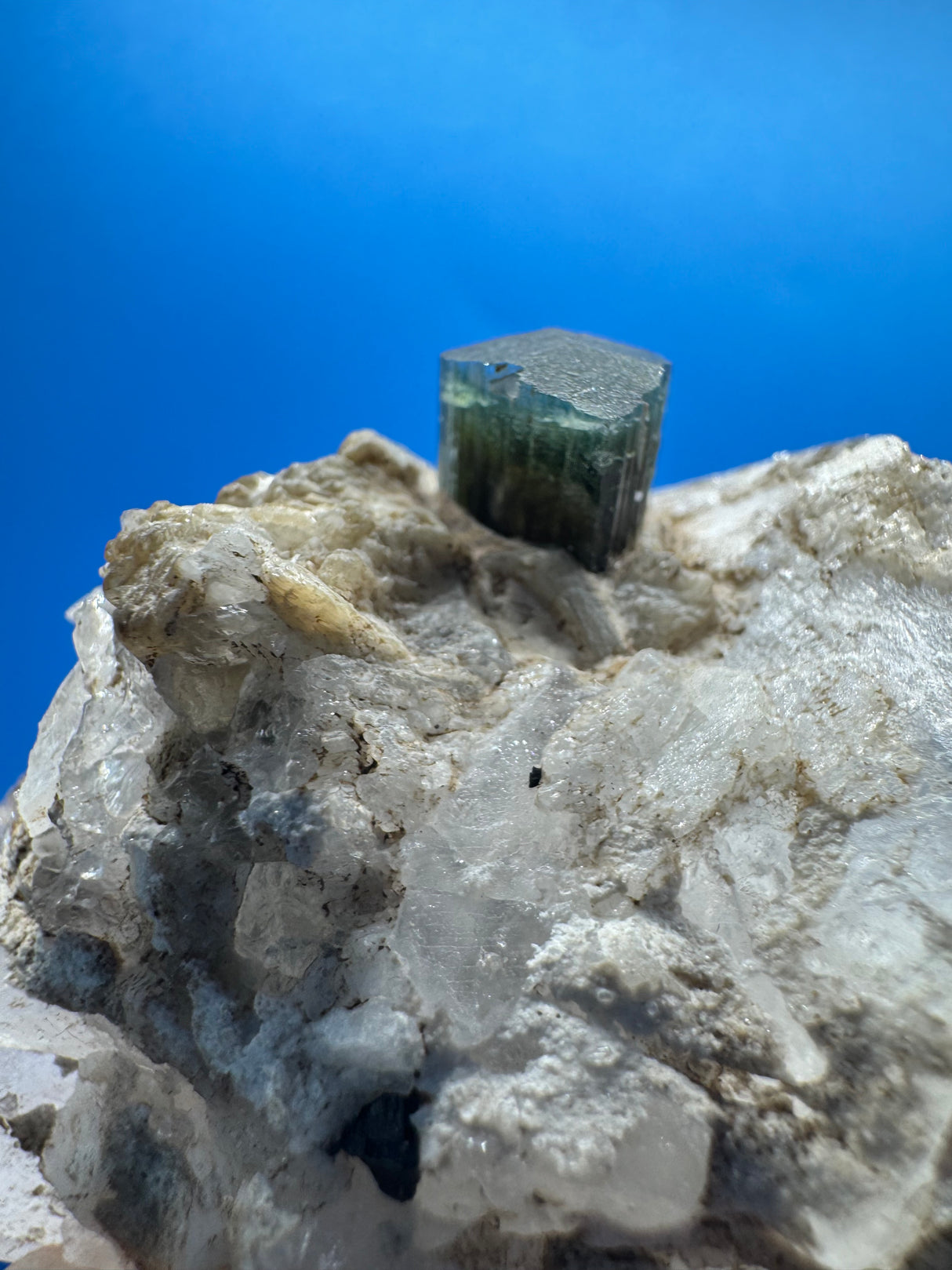 Tourmaline on Quartz Specimen - 171g