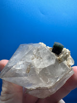 Tourmaline on Quartz Specimen - 171g