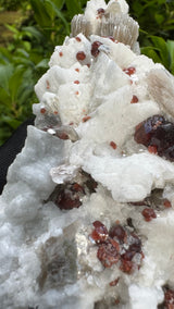 Garnet and Star Mica Specimen - 301g