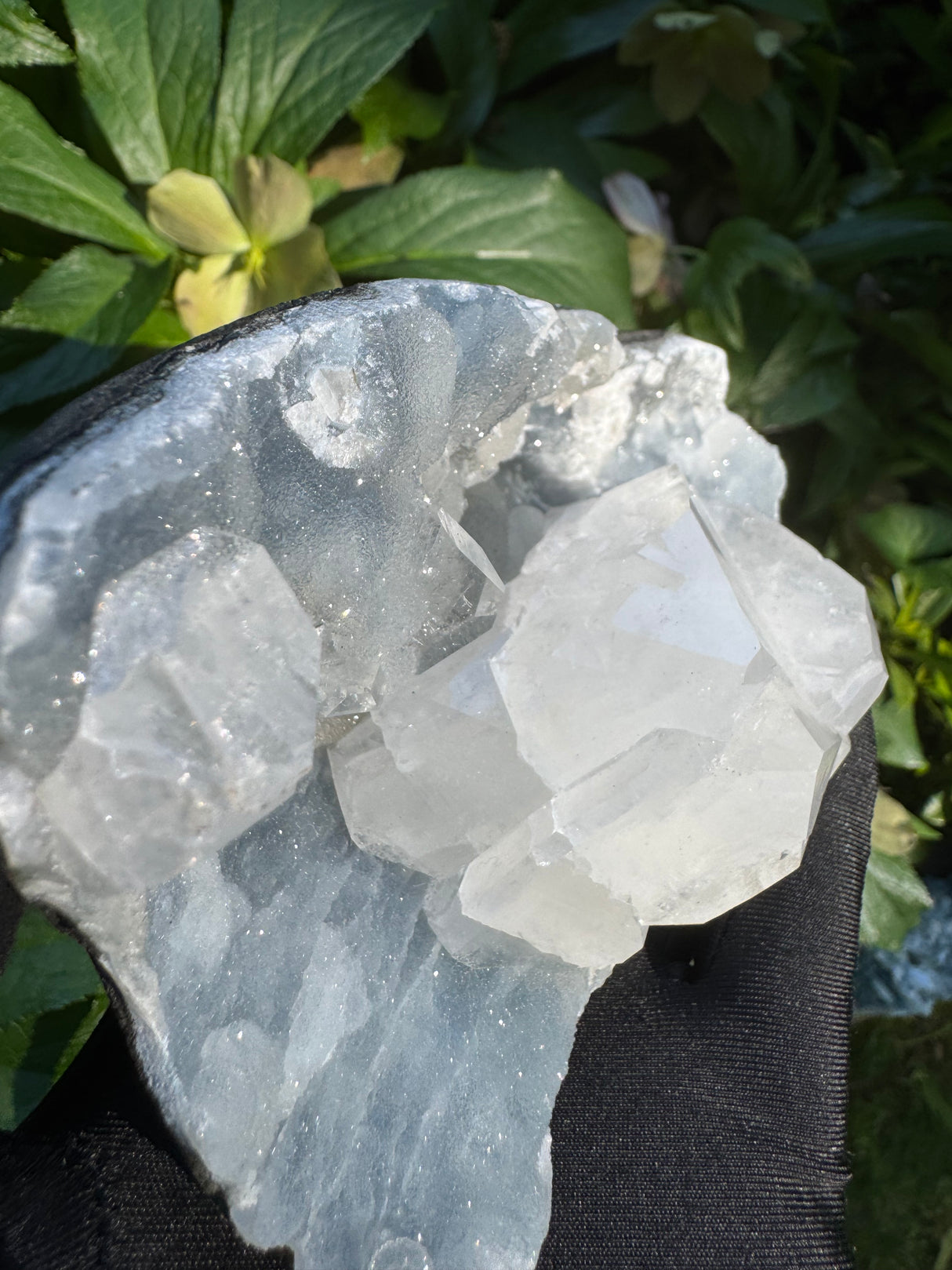 Apophyllite & Blue Chalcedony Specimen - 641g
