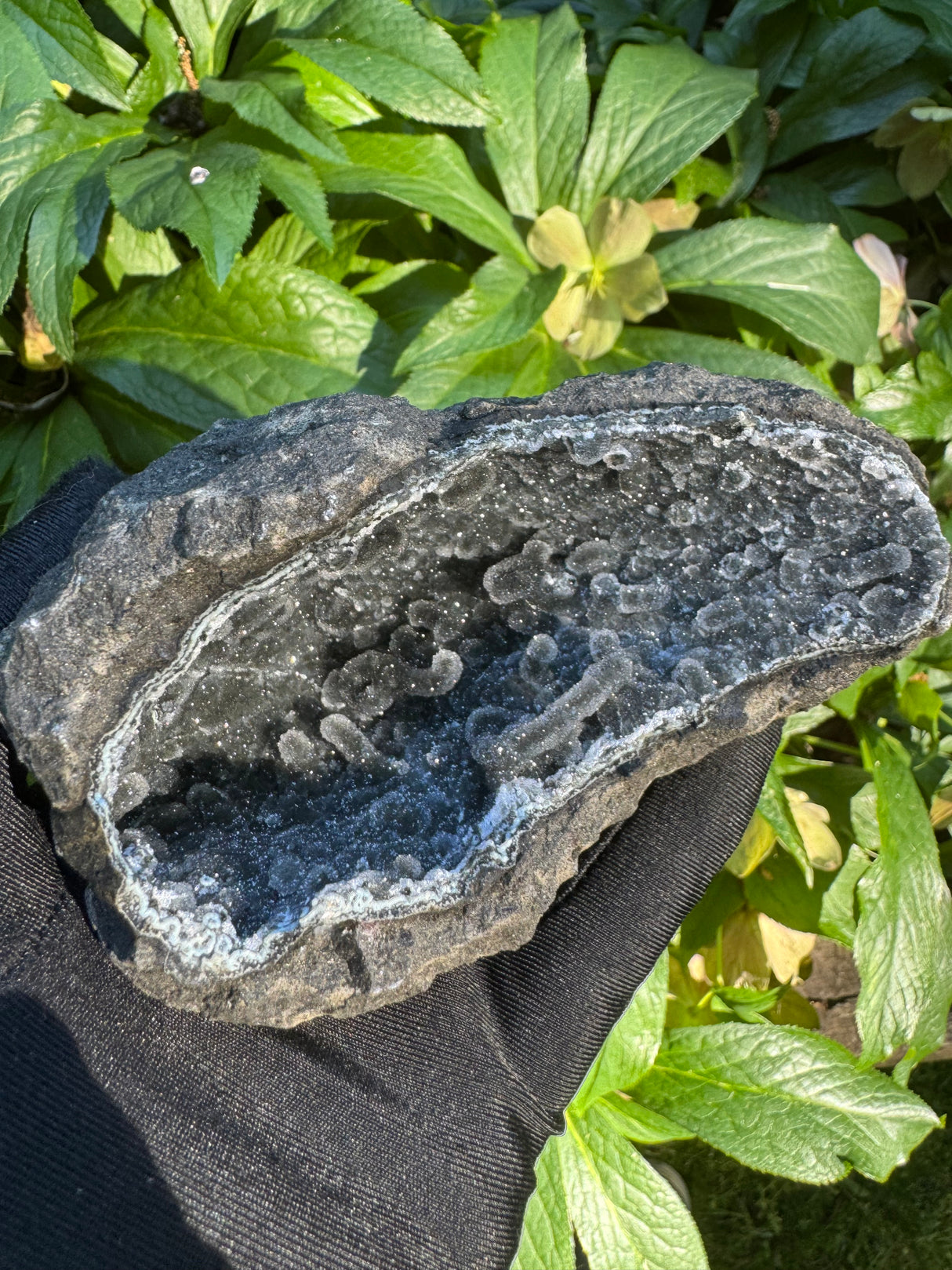 Black Chalcedony Specimen - 481g