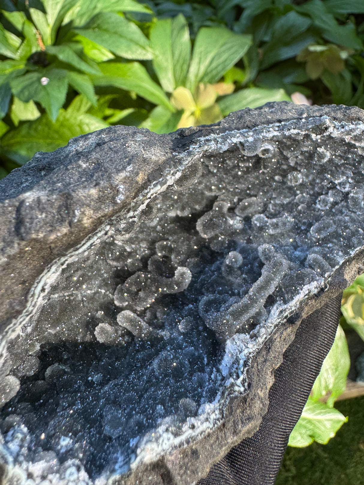 Black Chalcedony Specimen - 481g