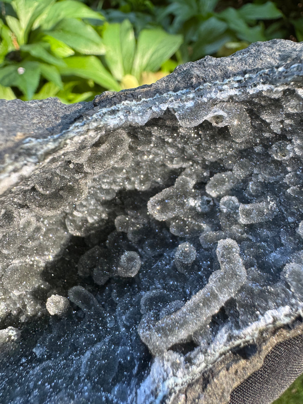 Black Chalcedony Specimen - 481g