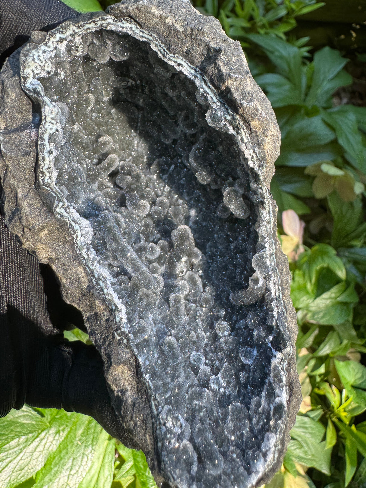 Black Chalcedony Specimen - 481g