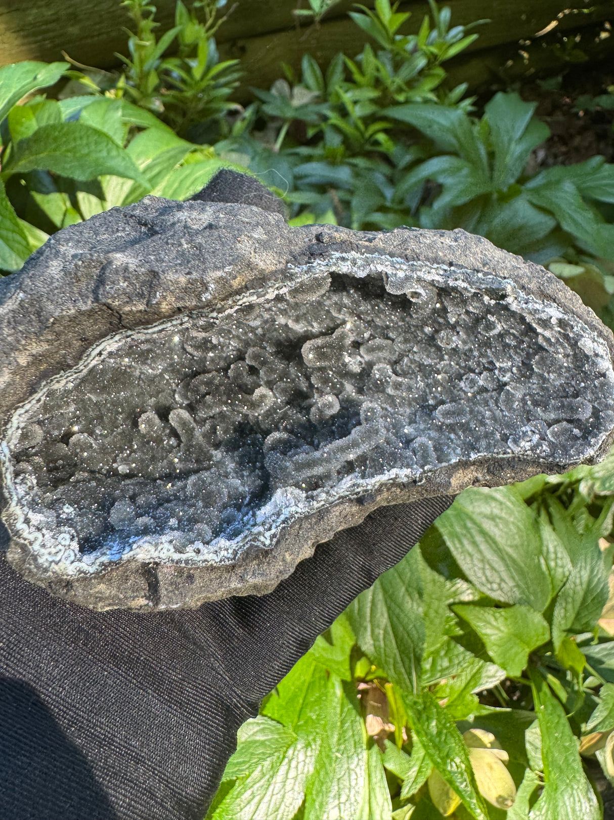 Black Chalcedony Specimen - 481g
