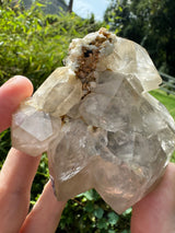 Aquamarine on Quartz  Specimen - 605g