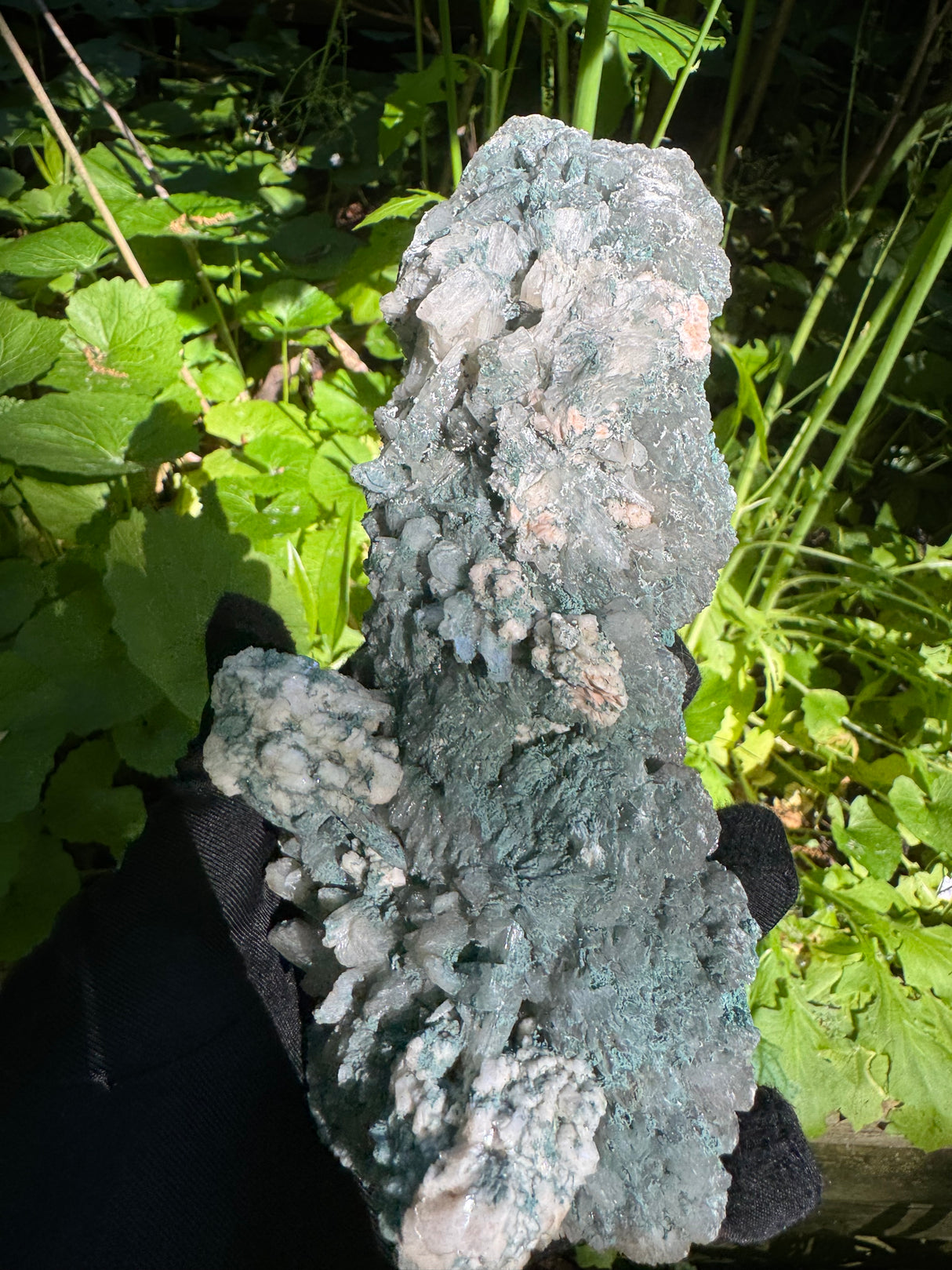 Green Stilbite On Heilandite - 560g