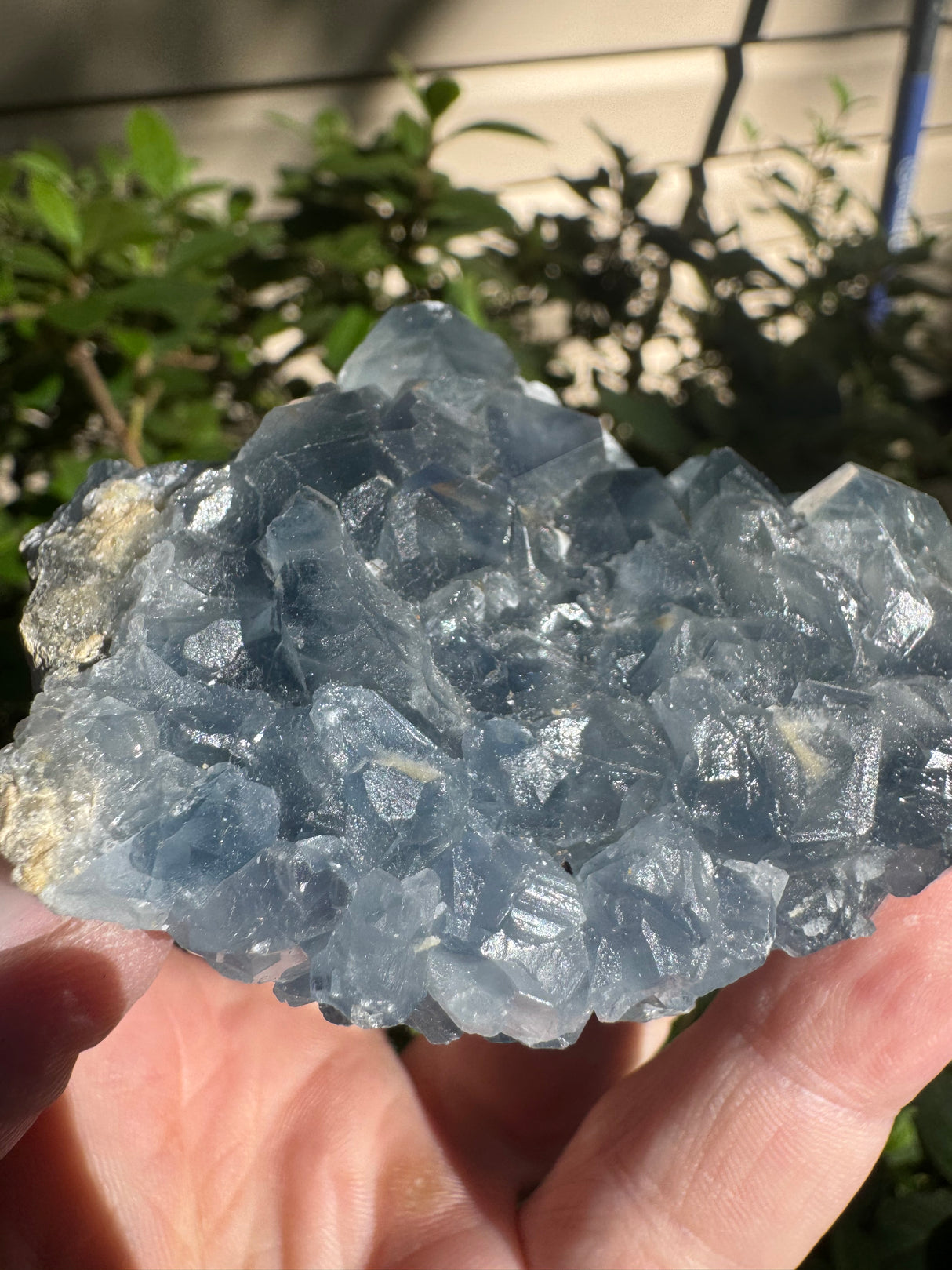 Celestine with Calcite Specimen - 99g